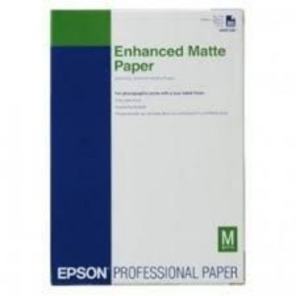 Зображення Папір A3+ Epson Enhanced Matte Posterboard, 20 арк, 850 г/м2 (C13S042110)