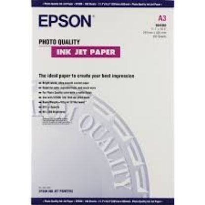 Изображение Папір A3 Epson Photo Quality Ink Jet Paper, 100 арк, 105 г/м2 (C13S041068)