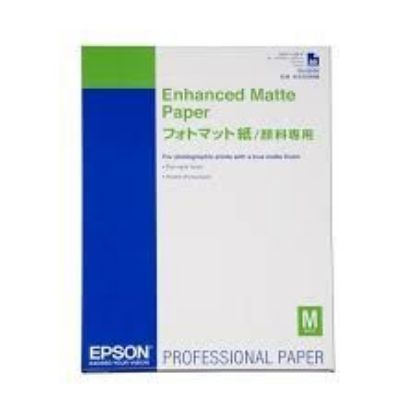 Изображение Папір A2 Epson Enhanced Matte Paper,  50 арк,  192 г/м2 (C13S042095)