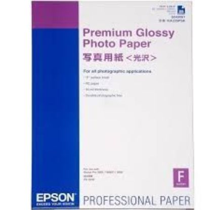 Зображення Фотопапір A2 Epson Premium Glossy Photo Paper, 25 арк, 250 г/м2 (C13S042091)