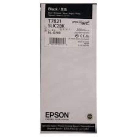 Зображення Картридж струменевий Epson T7821 Black (C13T782100)