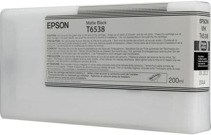 Изображение Картридж струменевий Epson StPro 4900 matte black, 200мл (C13T653800)