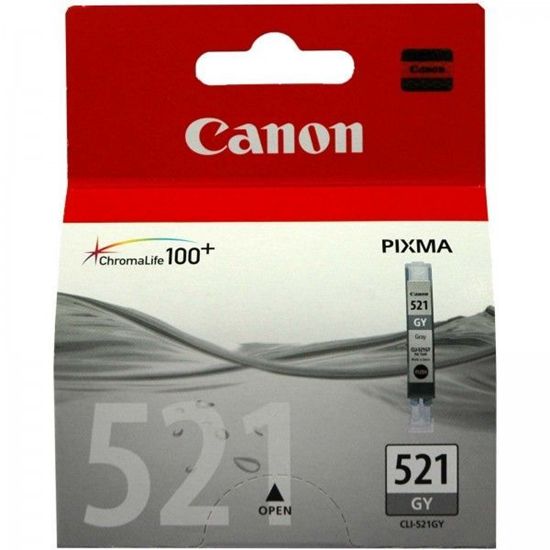 Зображення Картридж струменевий Canon CLI-521GY Grey для MP980 (2937B004)