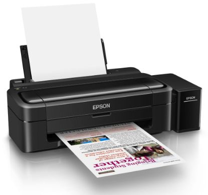 Изображение Принтер A3 Epson EcoTank L1300, 4-х кольоровий з оригінальною СНПЧ (C11CD81402)