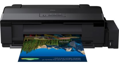 Изображение Принтер A3 Epson EcoTank L1800, 6-ти кольоровий з оригінальною СНПЧ (C11CD82402)