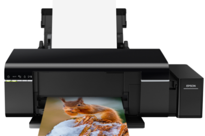 Изображение Принтер А4 Epson EcoTank L805, 6-ти кольоровий, з 6-ма конт. по 70мл (C11CE86403)