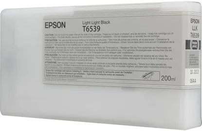 Зображення Картридж струменевий Epson StPro 4900 light light black, 200мл (C13T653900)