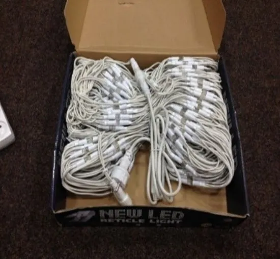 Зображення Гірлянда ML-Illumination ML737, LED білий 406 шт, 50,6 Вт, сітка - Ш-2,5м В-1,2м (ML737)