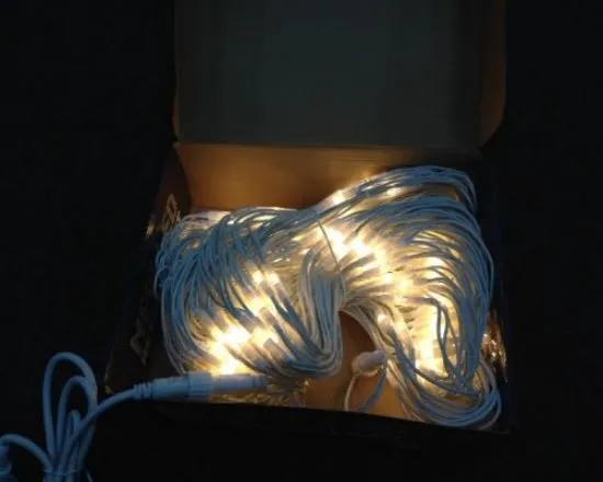 Зображення Гірлянда ML-Illumination ML741, LED білий, 406 шт, 50,6Вт, сітка Ш-2,5м В-1,2м (ML741)