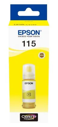 Изображение Контейнер з чорнилом Epson EcoTank 115 Pigment Yellow (C13T07D44A)