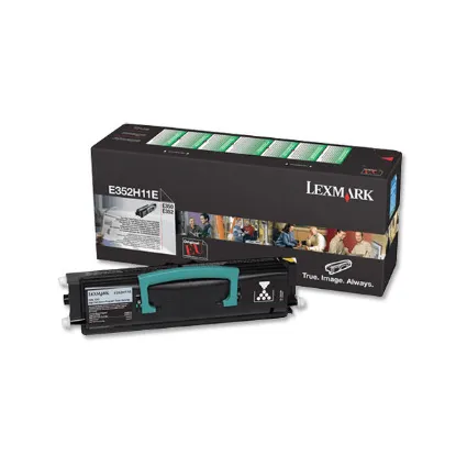 Изображение Тонер-картридж LEXMARK E35X, 9K, чорний (E352H11E)